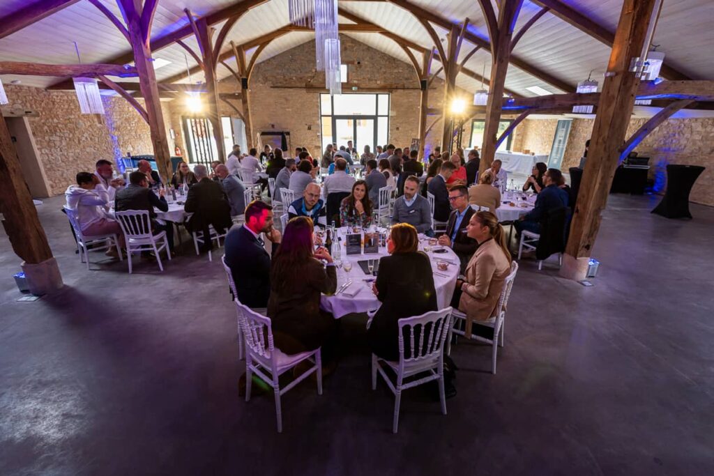 salle de réception journée et soirée d'entreprise