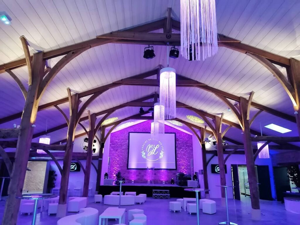 salle de réception journée et soirée d'entreprise