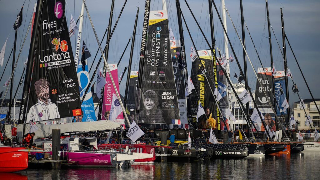 organisation du départ du vendée globe 2024