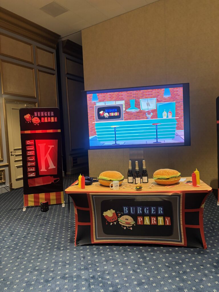 burger party inspirée du jeu burger quiz