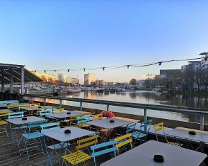 terrasse péniche nantes