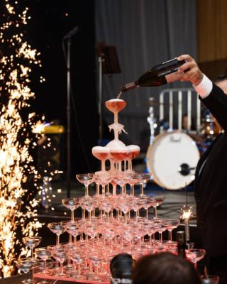 service champagne soirée évènementielle